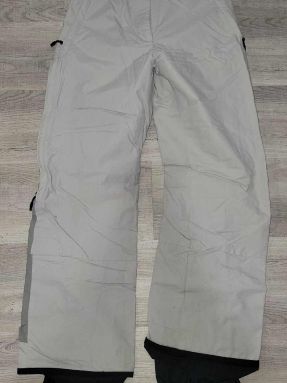 Men's Light Gray Snow/Ski Pants - Water-Resistant Winter Performance